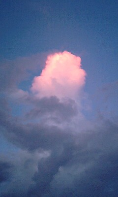 田舎の夕焼