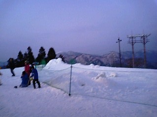 スキー場９年前