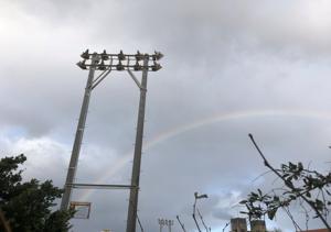 東の空