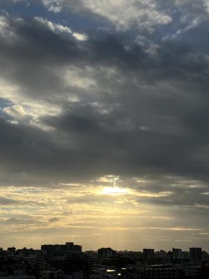 夕暮れ