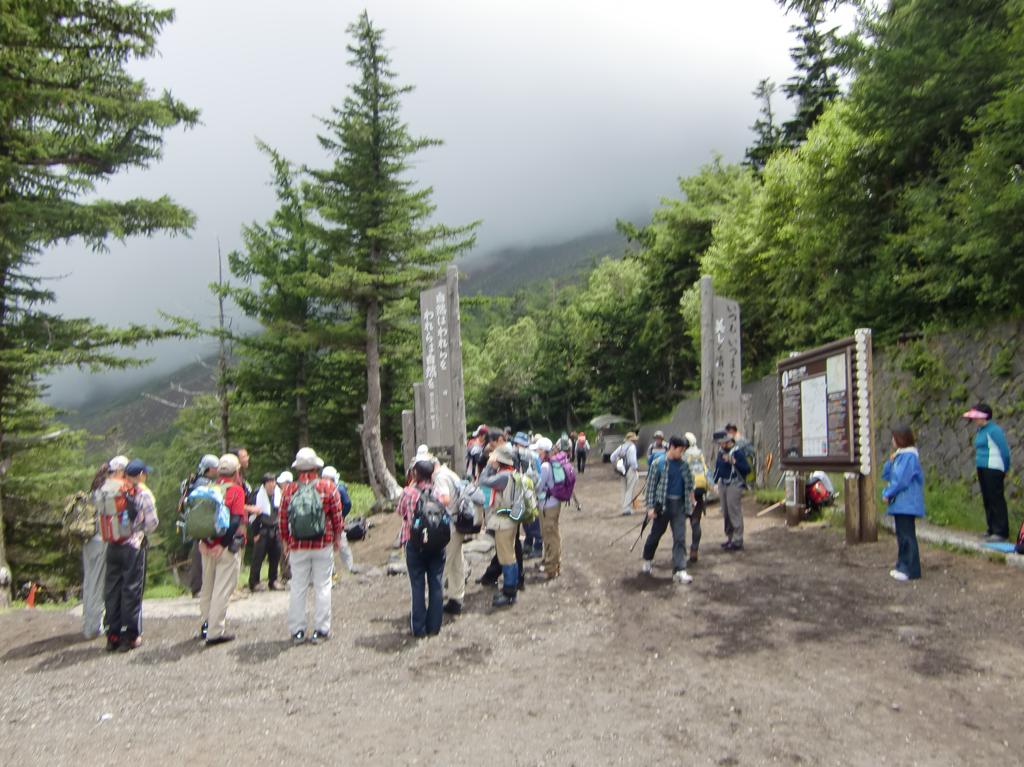 富士山登山口