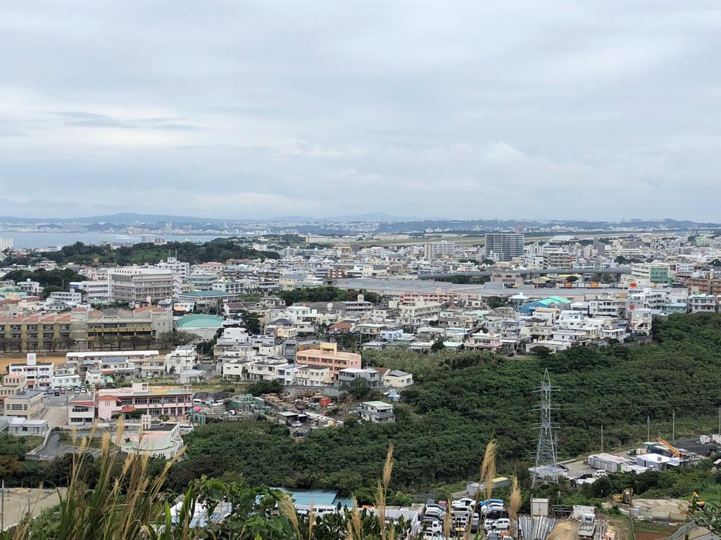 浦添グスクから普天間飛行場