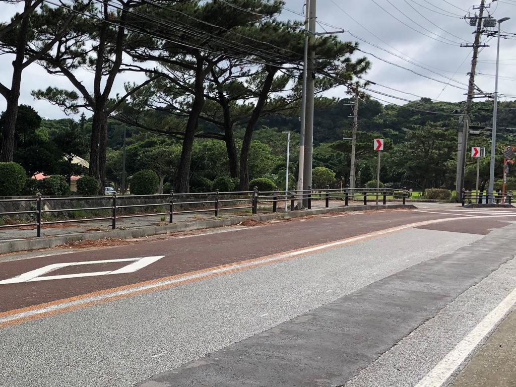 去年写真を写した場所