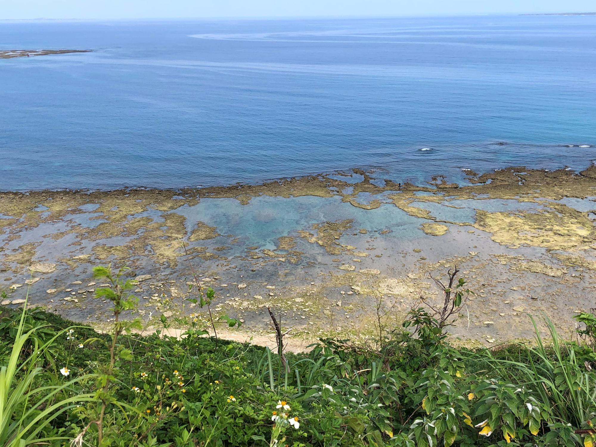 干潮の海