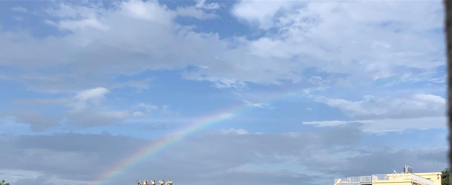７月３１日の撮った虹