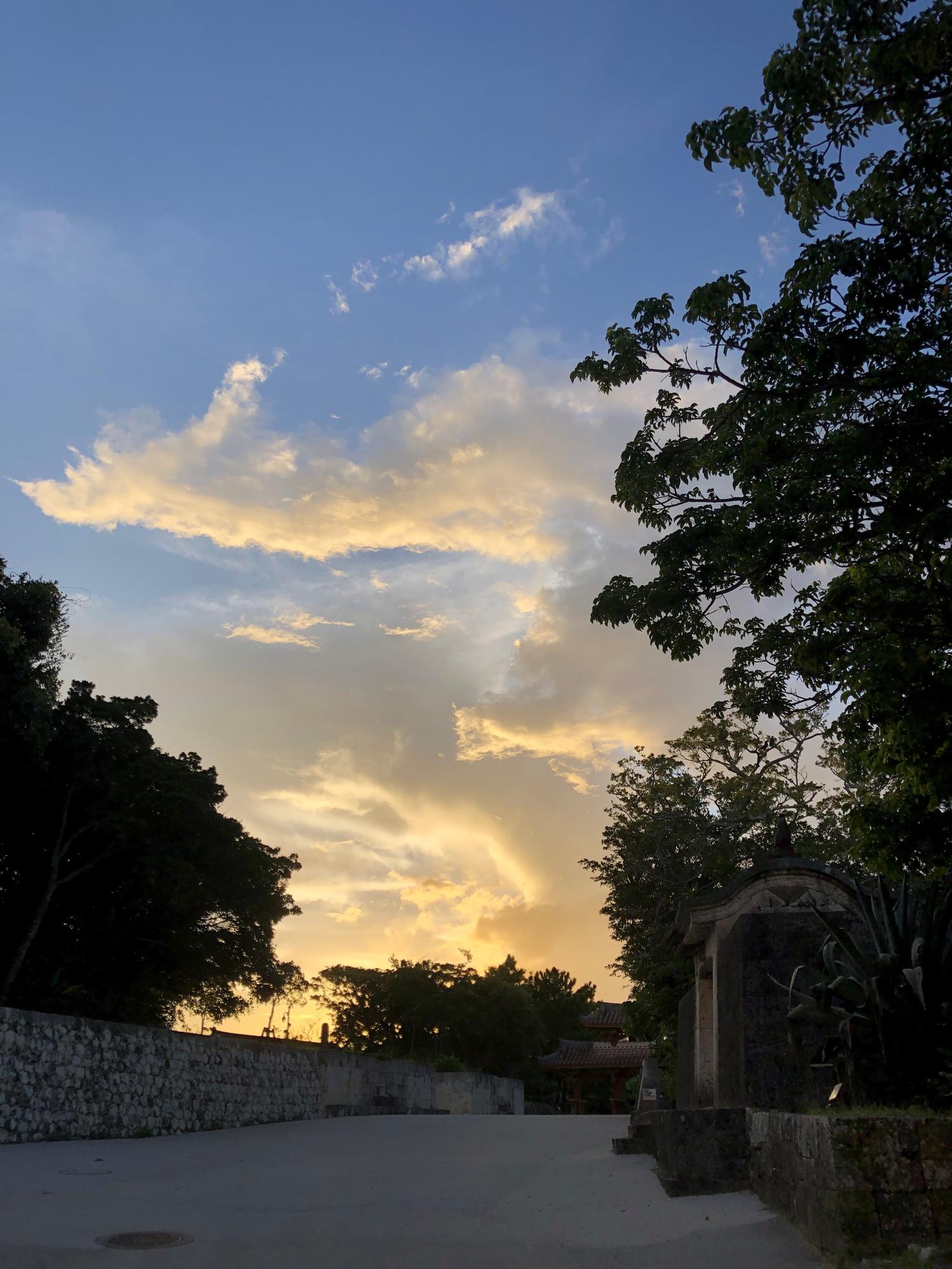 昨日の夕方６時５分