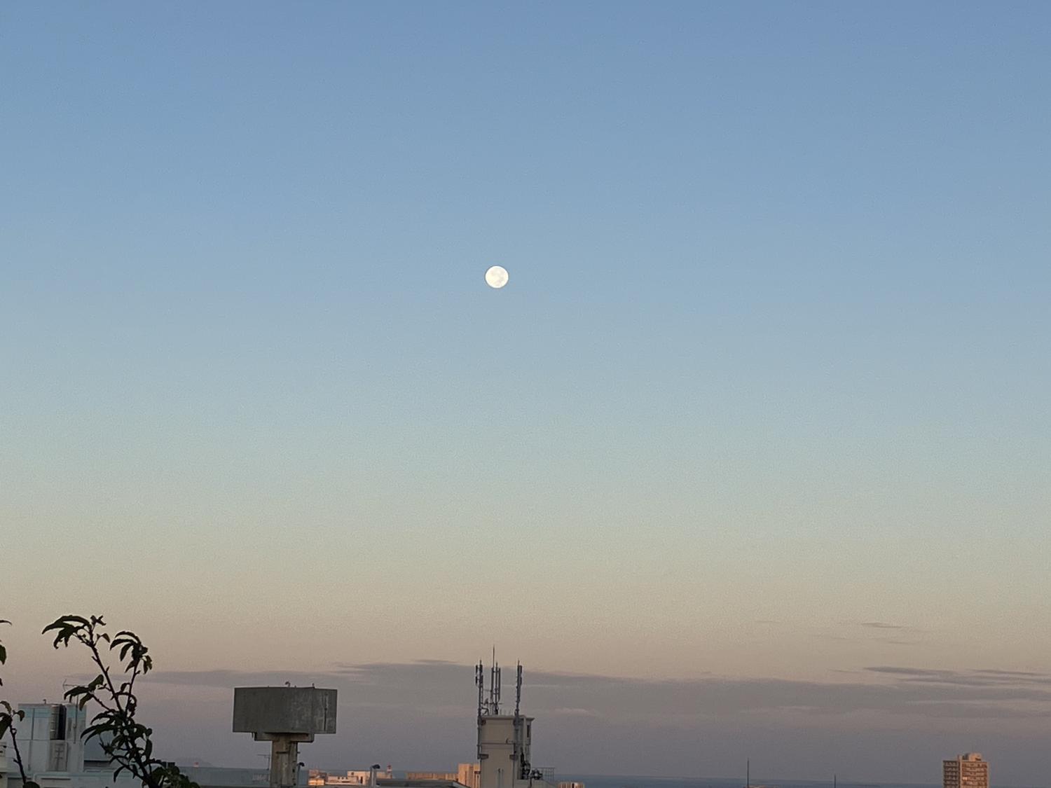 今朝の６時４６分