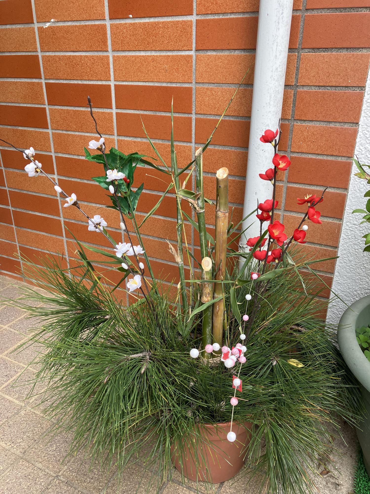 今年の門松です