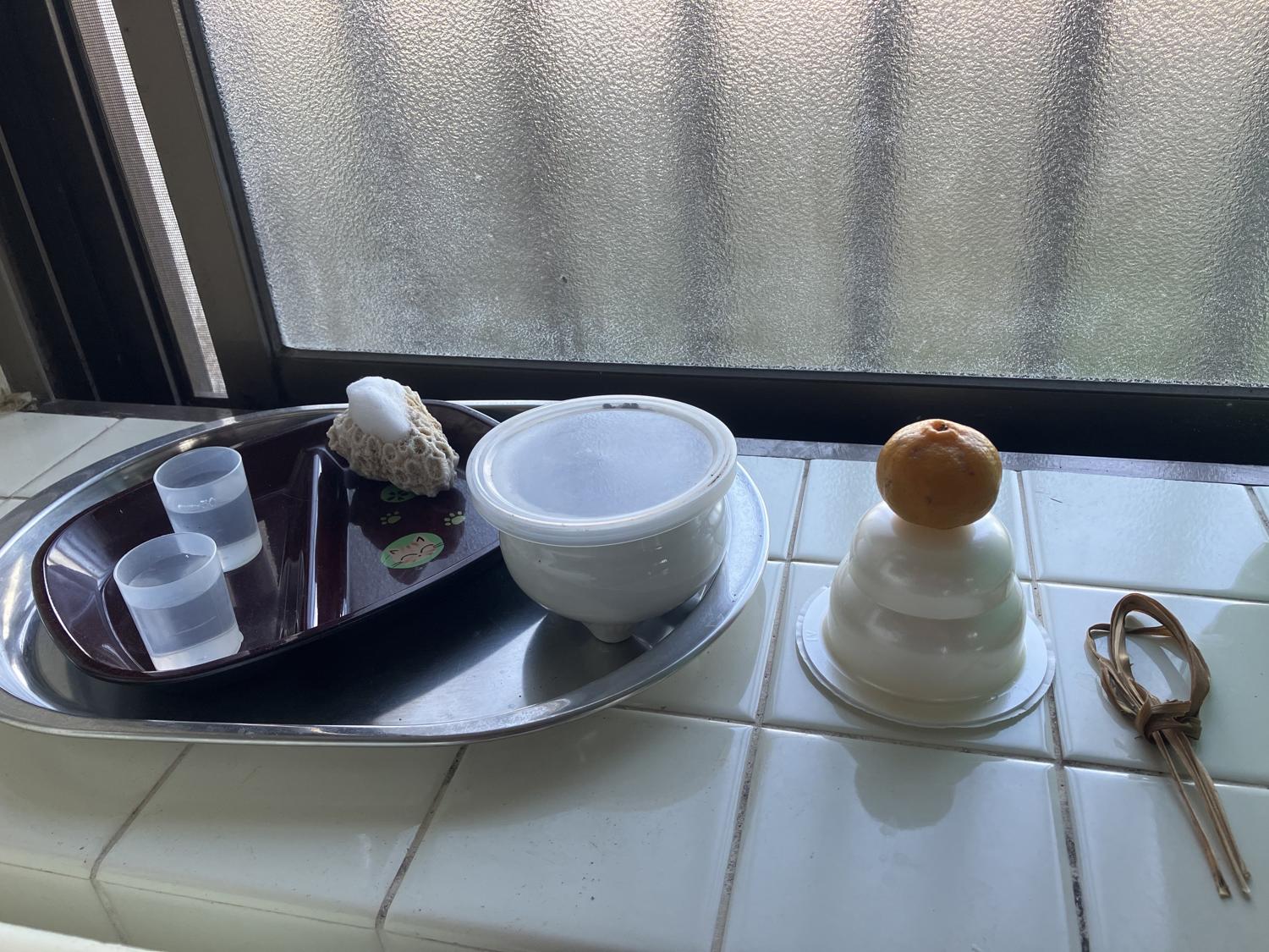 ヒノカンの鏡餅