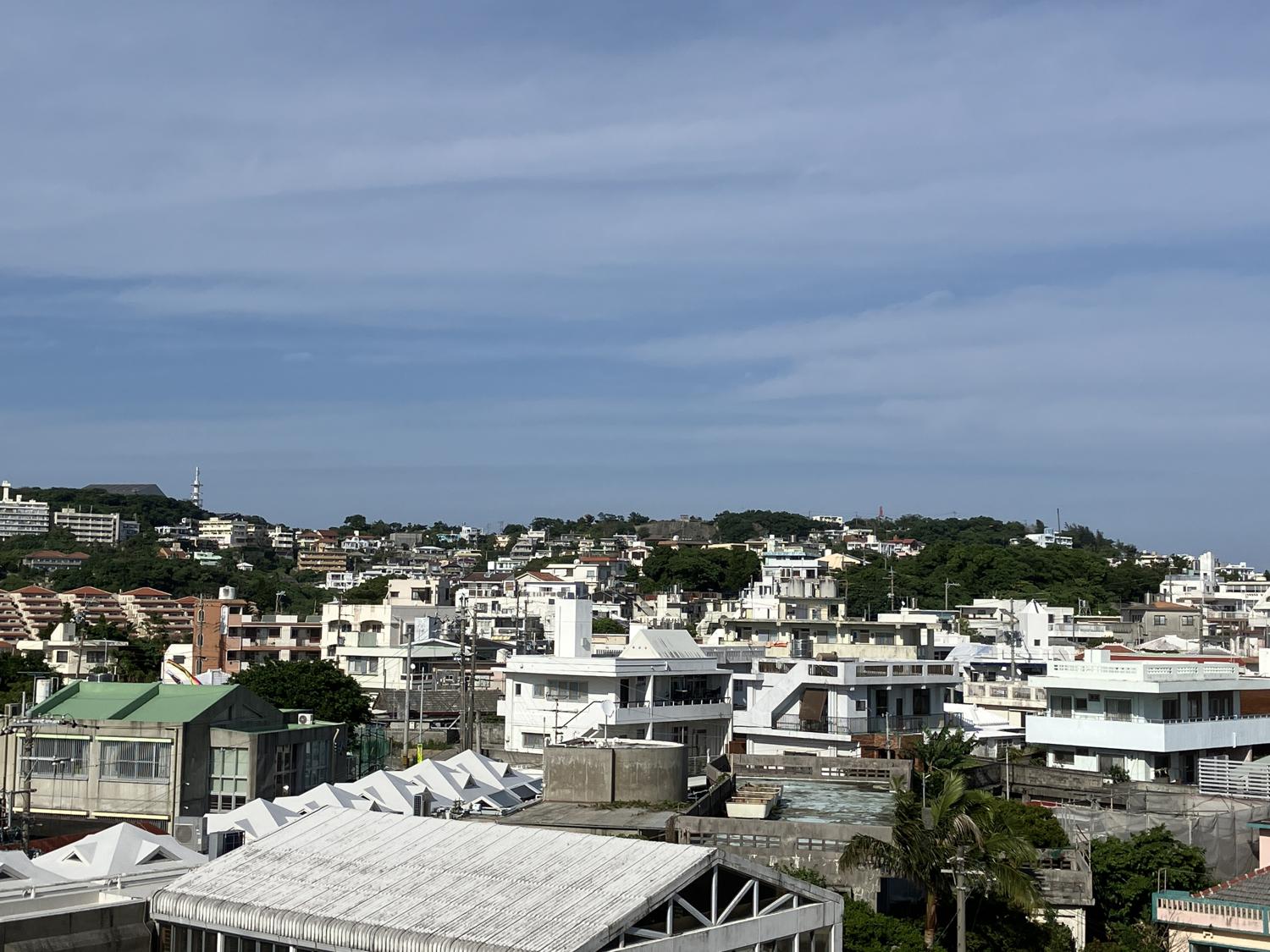 マンションからみた東側の景色