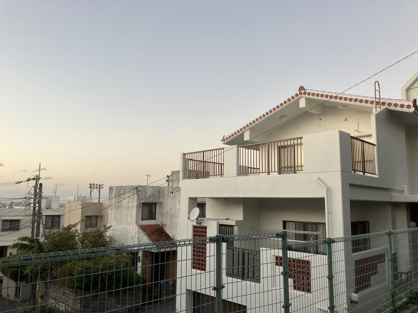 大規模ペンキの塗装工事が終わる