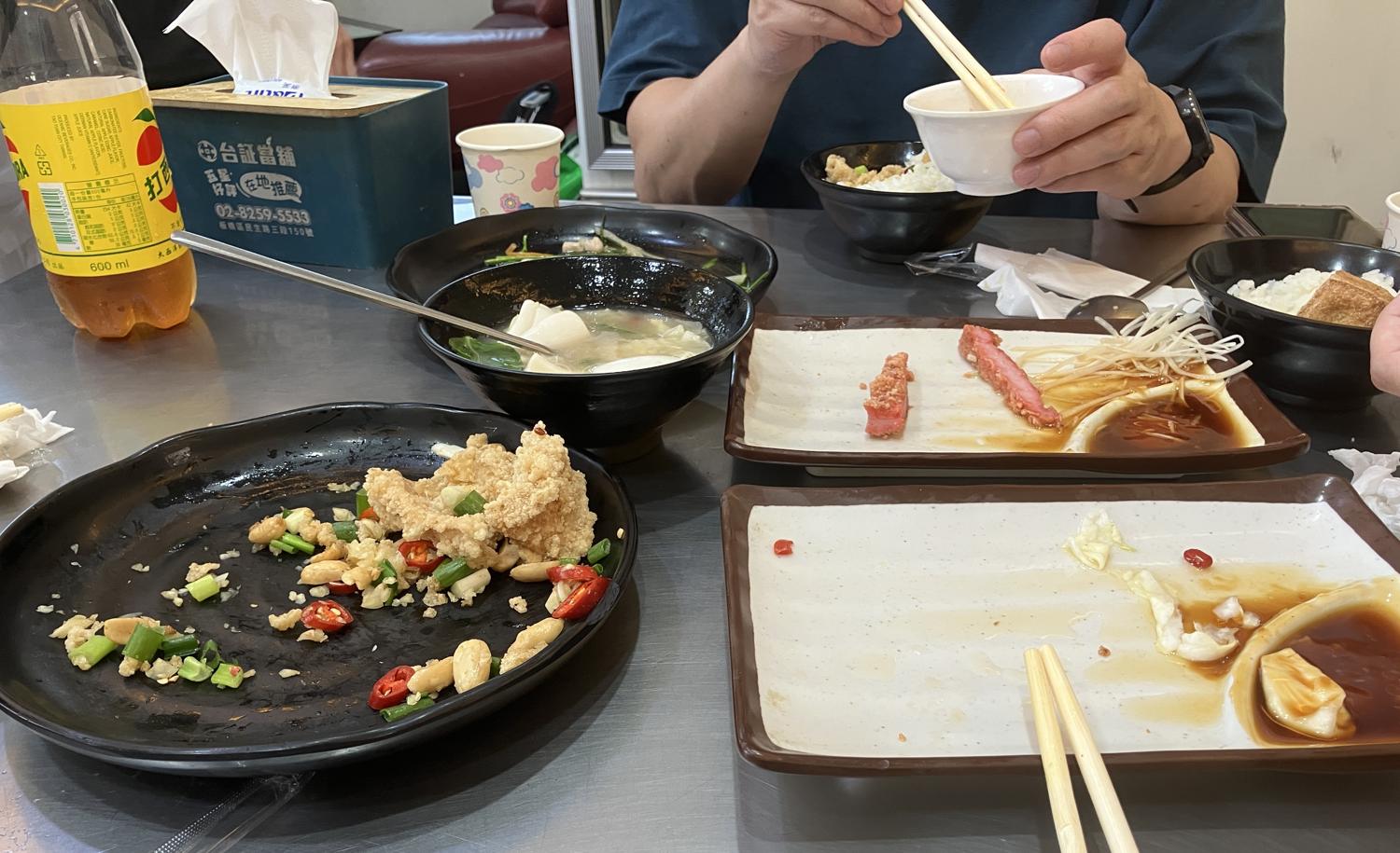 ３日目　お店でランチ