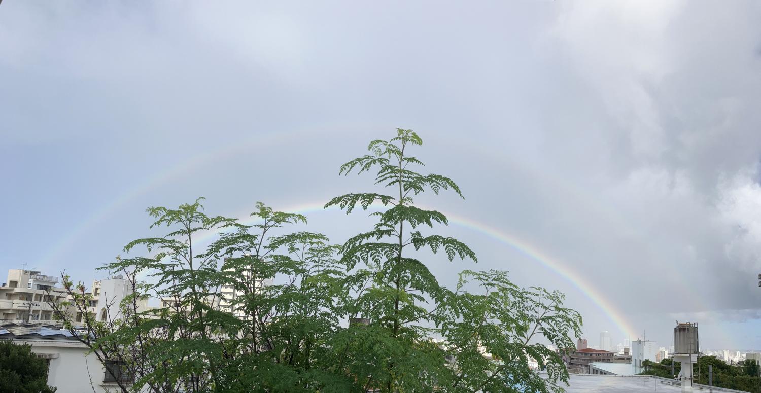 ８時１２分　にわか雨